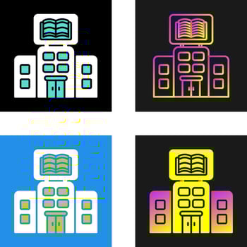Library Vector Icon