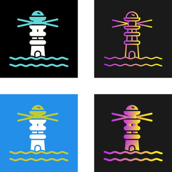 Lighthouse Vector Icon