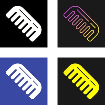 Comb Vector Icon