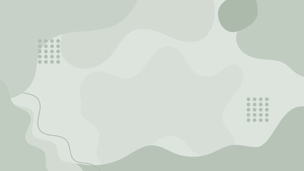 Abstract modern olive fluid shape background in flat design vector