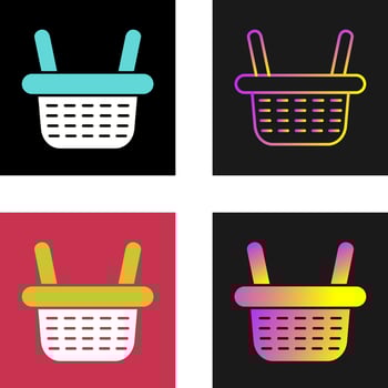 Shopping Basket Vector Icon