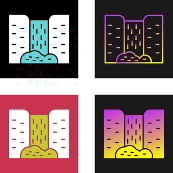 Waterfall Vector Icon