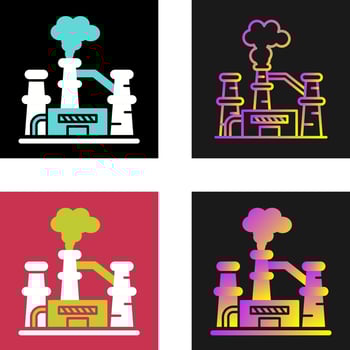 Factory Vector Icon