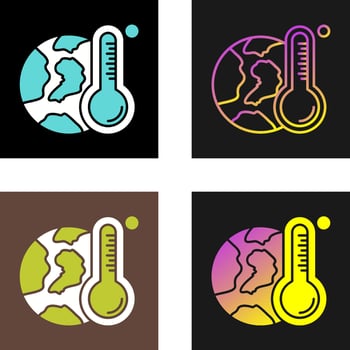 Global Warming Vector Icon