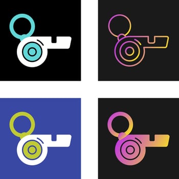 Whistle Vector Icon