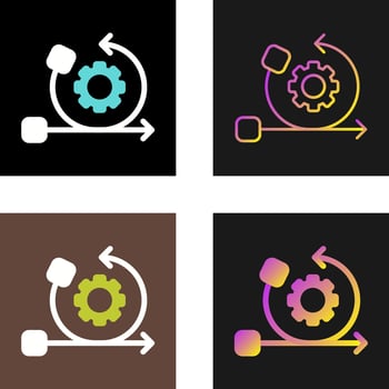 Iteration Vector Icon
