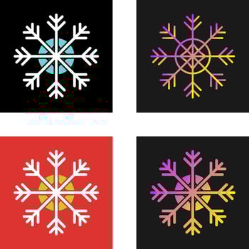 Snowflake Vector Icon