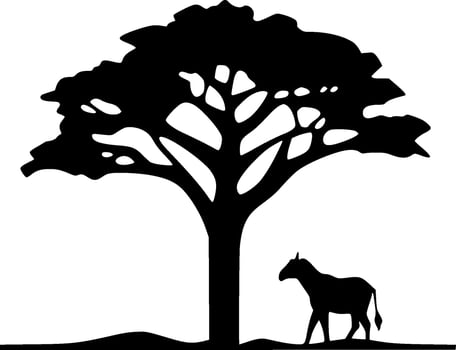 Africa - High Quality Vector Logo - Vector illustration ideal for T-shirt graphic