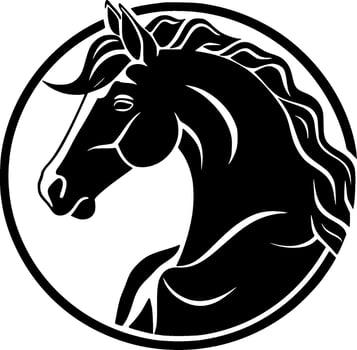 Chess, Black and White Vector illustration