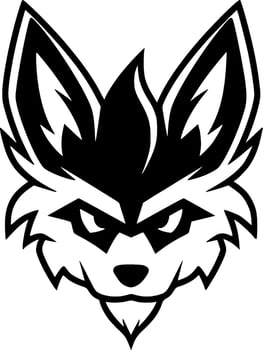 Fox - Minimalist and Flat Logo - Vector illustration