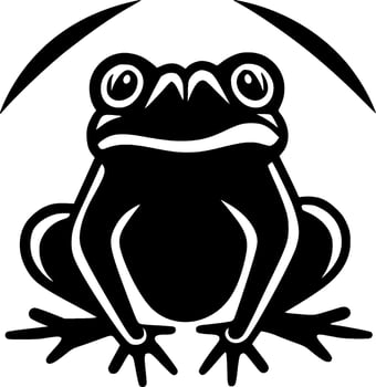 Frog - High Quality Vector Logo - Vector illustration ideal for T-shirt graphic