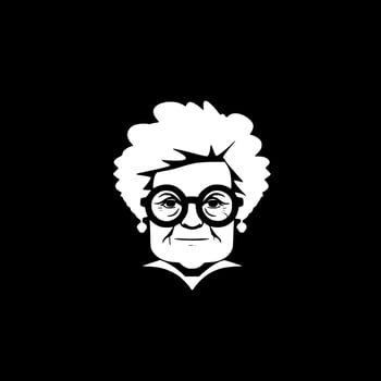Grandma - High Quality Vector Logo - Vector illustration ideal for T-shirt graphic