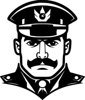 Military - High Quality Vector Logo - Vector illustration ideal for T-shirt graphic