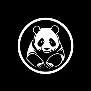Panda - High Quality Vector Logo - Vector illustration ideal for T-shirt graphic