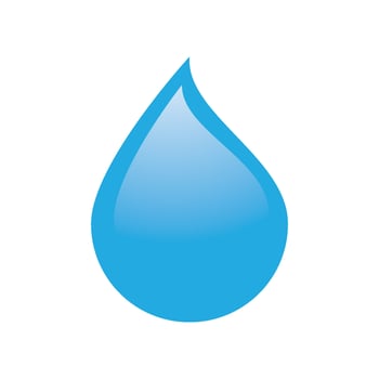 water drop Logo Template vector