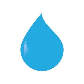 water drop Logo Template vector