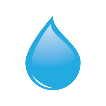 water drop Logo Template vector