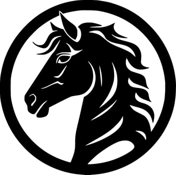 Chess, Black and White Vector illustration