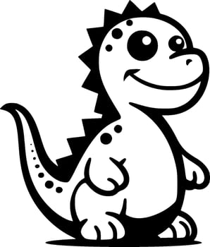 Dino - High Quality Vector Logo - Vector illustration ideal for T-shirt graphic