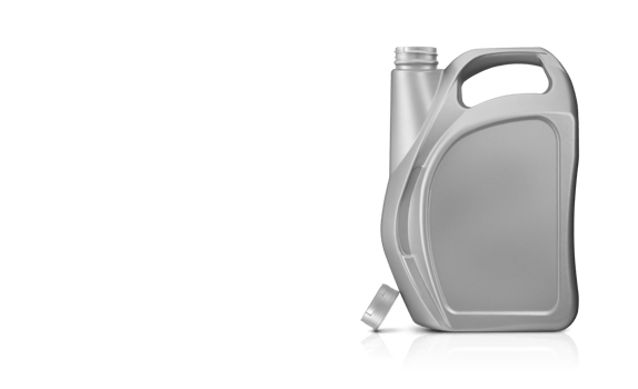 Opened plastic fuel tank isolated on white background PNG transparent