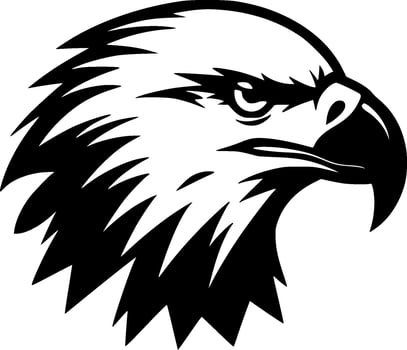 Eagle - Minimalist and Flat Logo - Vector illustration