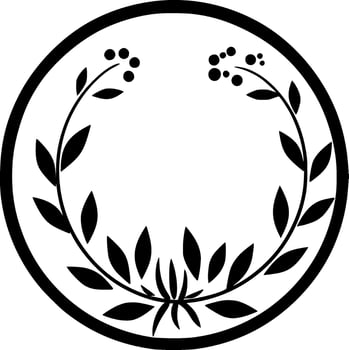 Floral - Minimalist and Flat Logo - Vector illustration