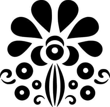 Flower - High Quality Vector Logo - Vector illustration ideal for T-shirt graphic