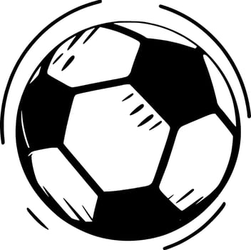Football - High Quality Vector Logo - Vector illustration ideal for T-shirt graphic