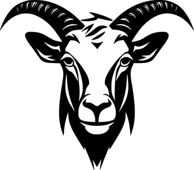 Goat - High Quality Vector Logo - Vector illustration ideal for T-shirt graphic