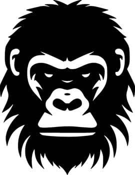 Gorilla - High Quality Vector Logo - Vector illustration ideal for T-shirt graphic