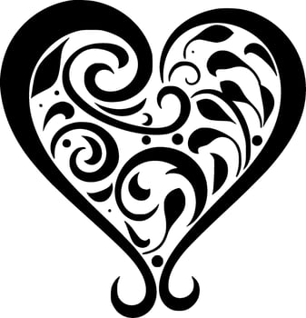 Heart - High Quality Vector Logo - Vector illustration ideal for T-shirt graphic