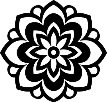 Mandala - High Quality Vector Logo - Vector illustration ideal for T-shirt graphic