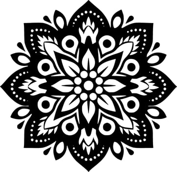 Mandala - High Quality Vector Logo - Vector illustration ideal for T-shirt graphic
