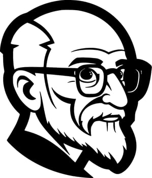 Papa - High Quality Vector Logo - Vector illustration ideal for T-shirt graphic