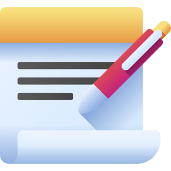 notes icon design png
