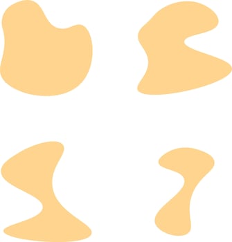 abstract blob shapes vector