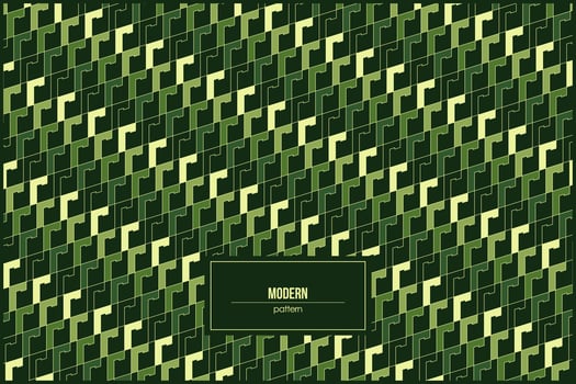 dark green neon pattern with modern style colors vector