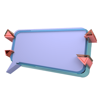 3D Shape Promotion Banner png