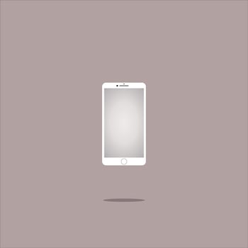 Vector Mobile Flat Design Animation Mock Up Simple Attractive EPS 10