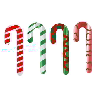 Unique Christmas candy vector clipart design