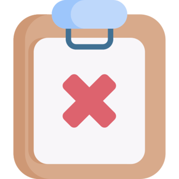 rejected icon design png