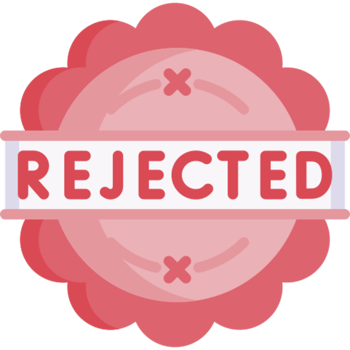 rejected icon design png