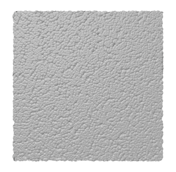 Polystyrene foam sheets . 3D illustration png
