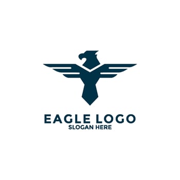 Eagle Bird Logo Vector Template. Eagle Logo Icon, Business Logo Concept