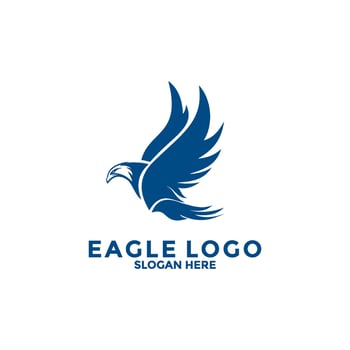 Eagle Bird Logo Vector Template. Eagle Logo Icon, Business Logo Concept