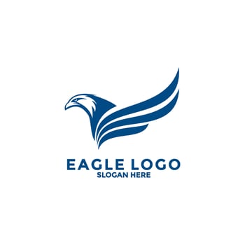 Eagle Bird Logo Vector Template. Eagle Logo Icon, Business Logo Concept