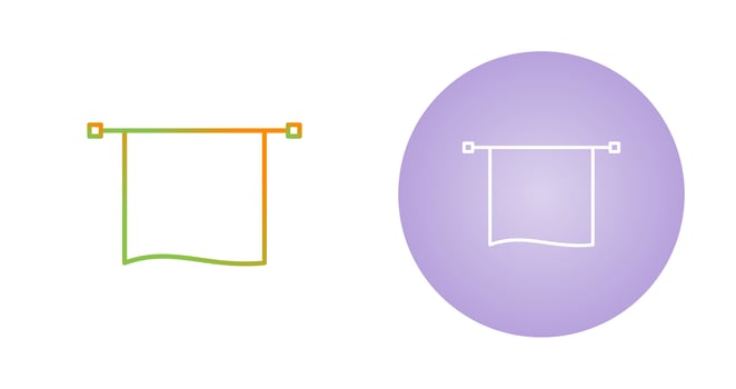 Towel Dryer Vector Icon