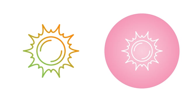 Sun Vector Icon
