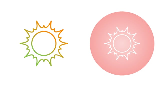 Sun Vector Icon