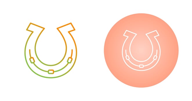 Horse Shoe Vector Icon